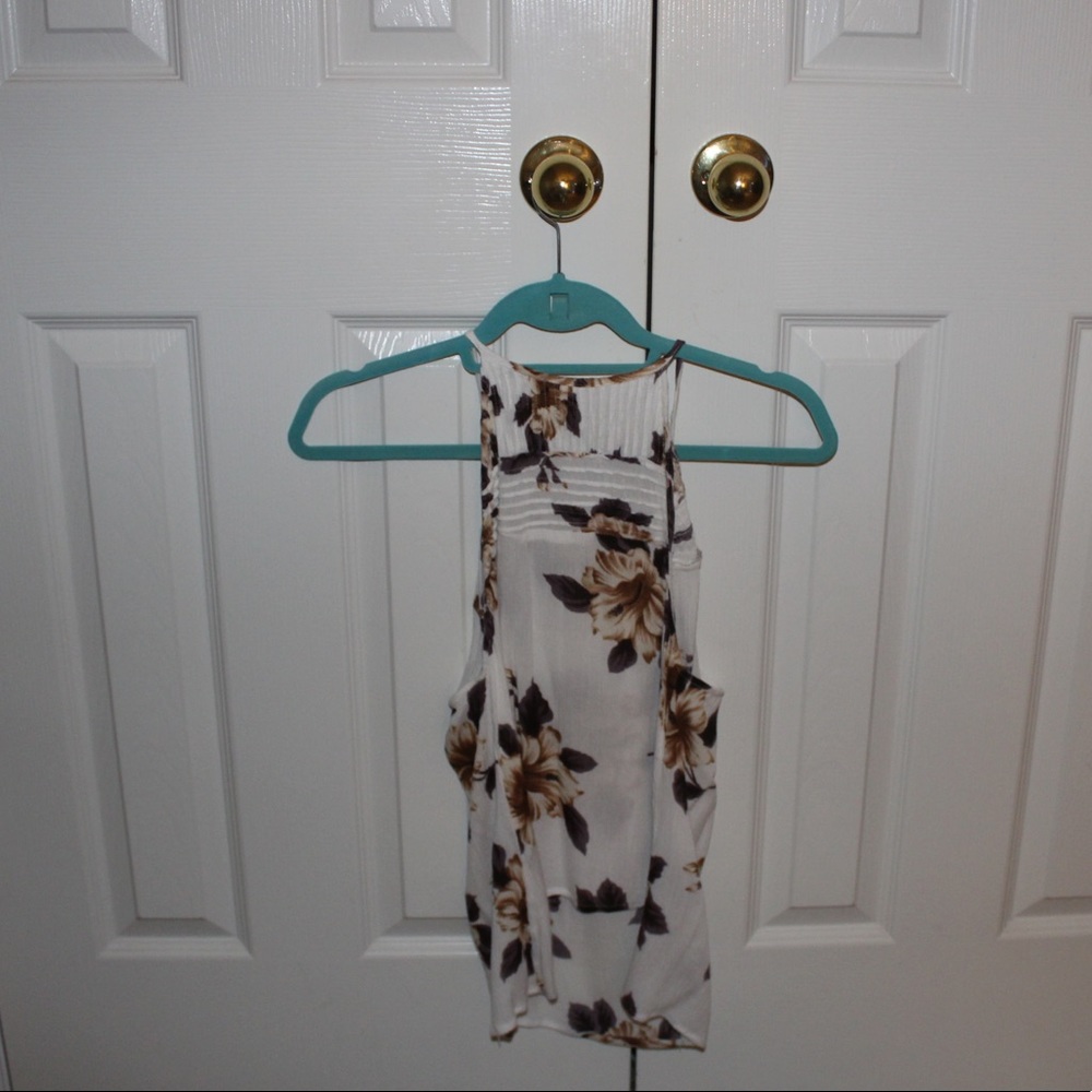 Floral tank top